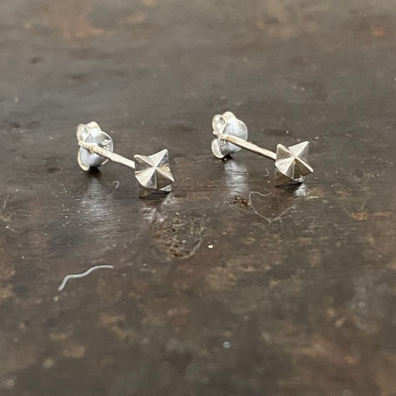 Merkaba stud earrings