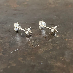 Merkaba stud earrings