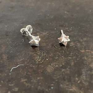 Merkaba stud earrings