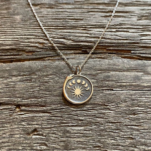 Snake silver unisex necklace