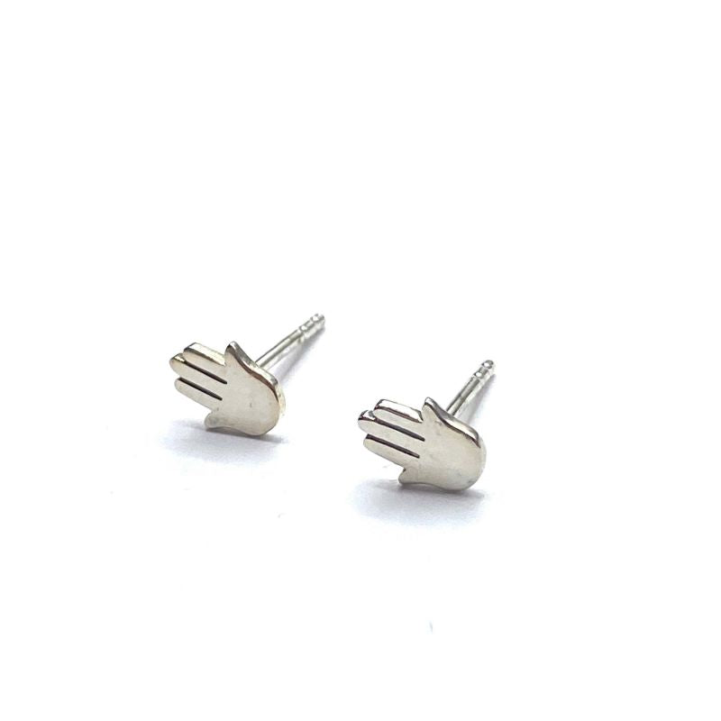 Fatima hand stud earrings