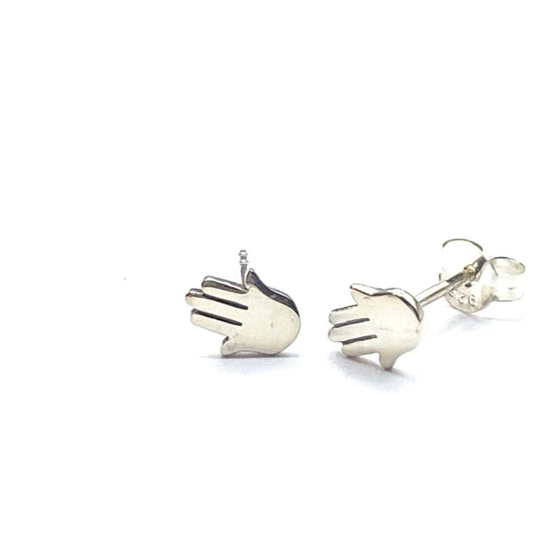 Fatima hand stud earrings