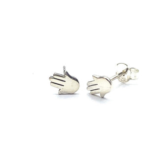 Fatima hand stud earrings
