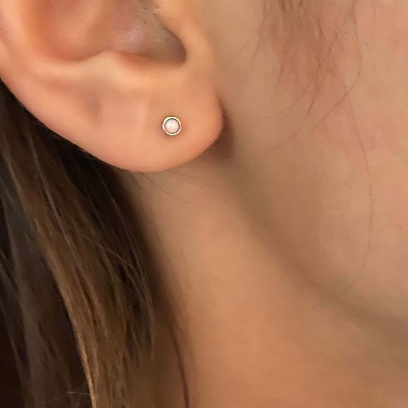 Opal earrings