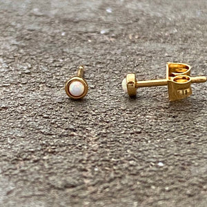 Opal earrings
