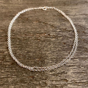 Double Chain anklet