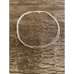 Double Chain anklet