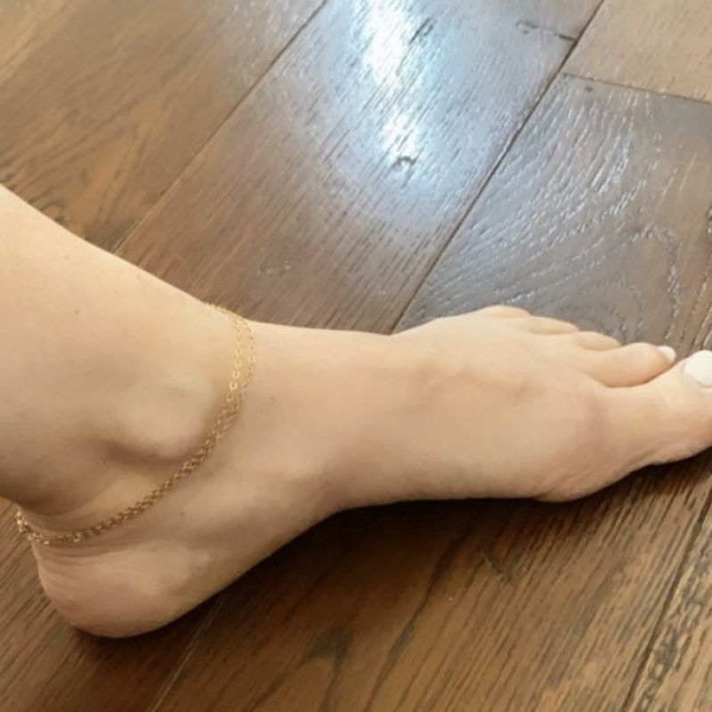 Double Chain anklet