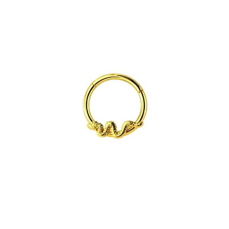 Snake hinged segment ring