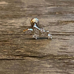Leaf cartilage barbell
