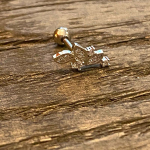 Leaf cartilage barbell