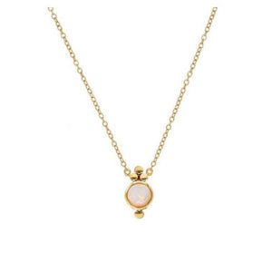 Opal trilogy necklace
