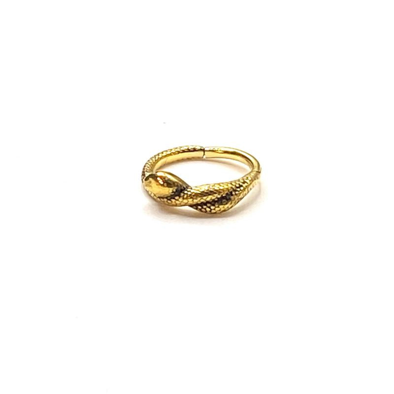 Snake hinged segment ring