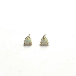 Opal ear studs