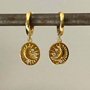 Mystic moon earrings