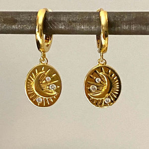 Mystic moon earrings