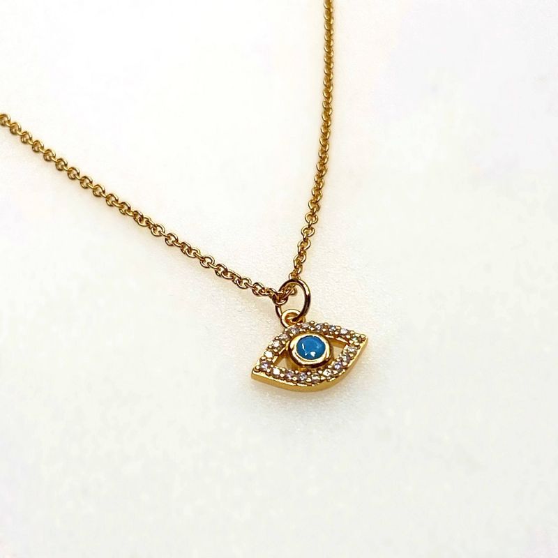 Evil eye necklace
