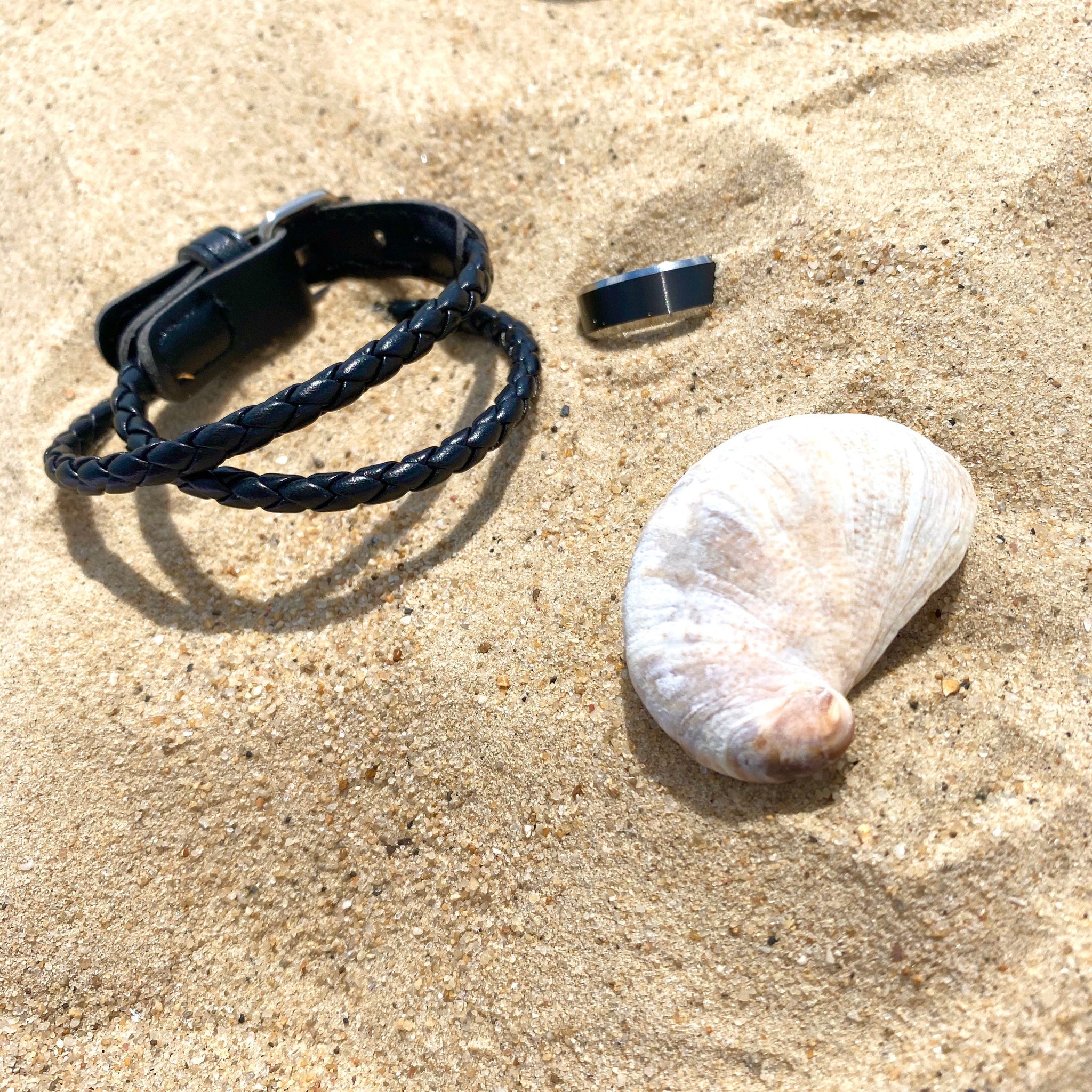 Greenwich leather bracelet