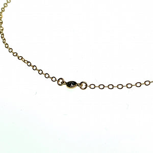 Black Bezel Anklet