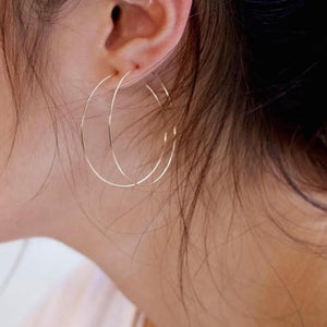 Never enough Hoop Earrings