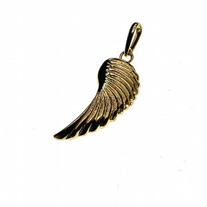 Solid gold Angel wing