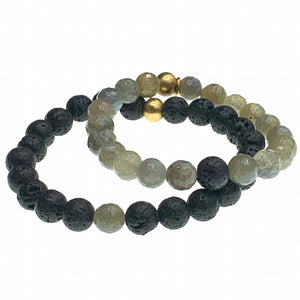 You and I Labradorite bracelet