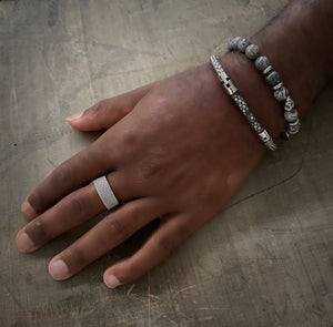 Camden grey stone bracelet