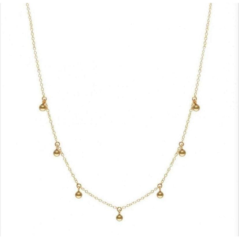Tiny ball necklace