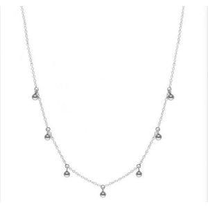 Tiny ball necklace