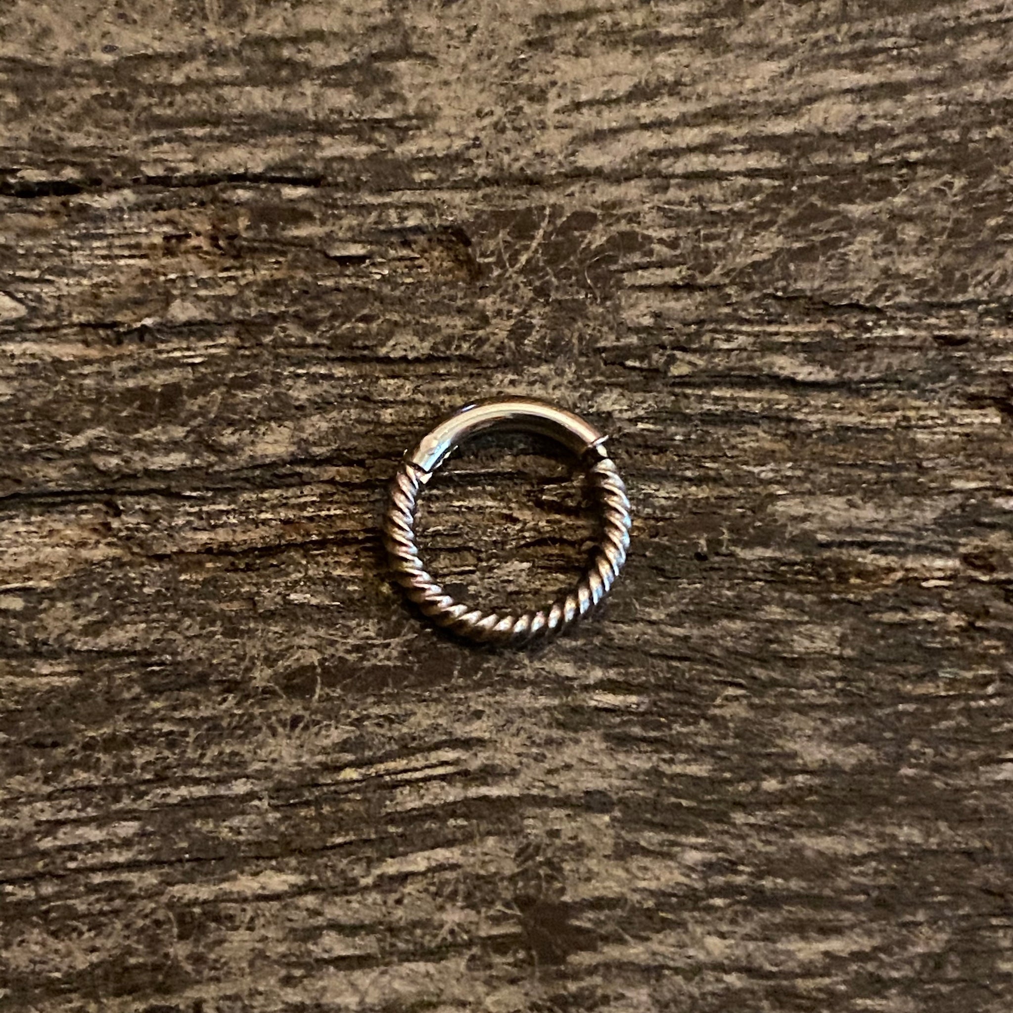 Twisted septum/ helix hoop/ Tragus/ cartilage earring