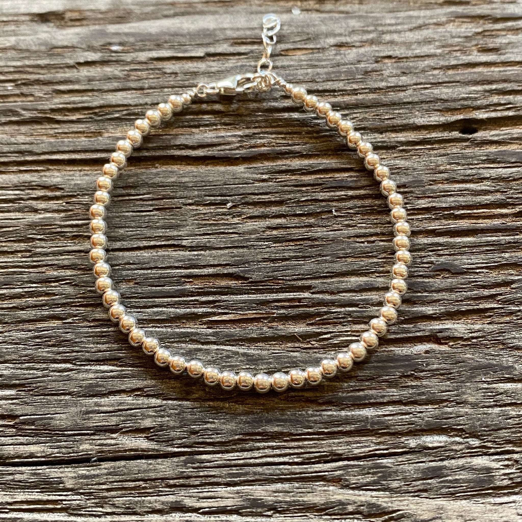 Beaded  goldfilled  bracelet