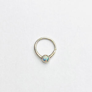 Opal silver septum