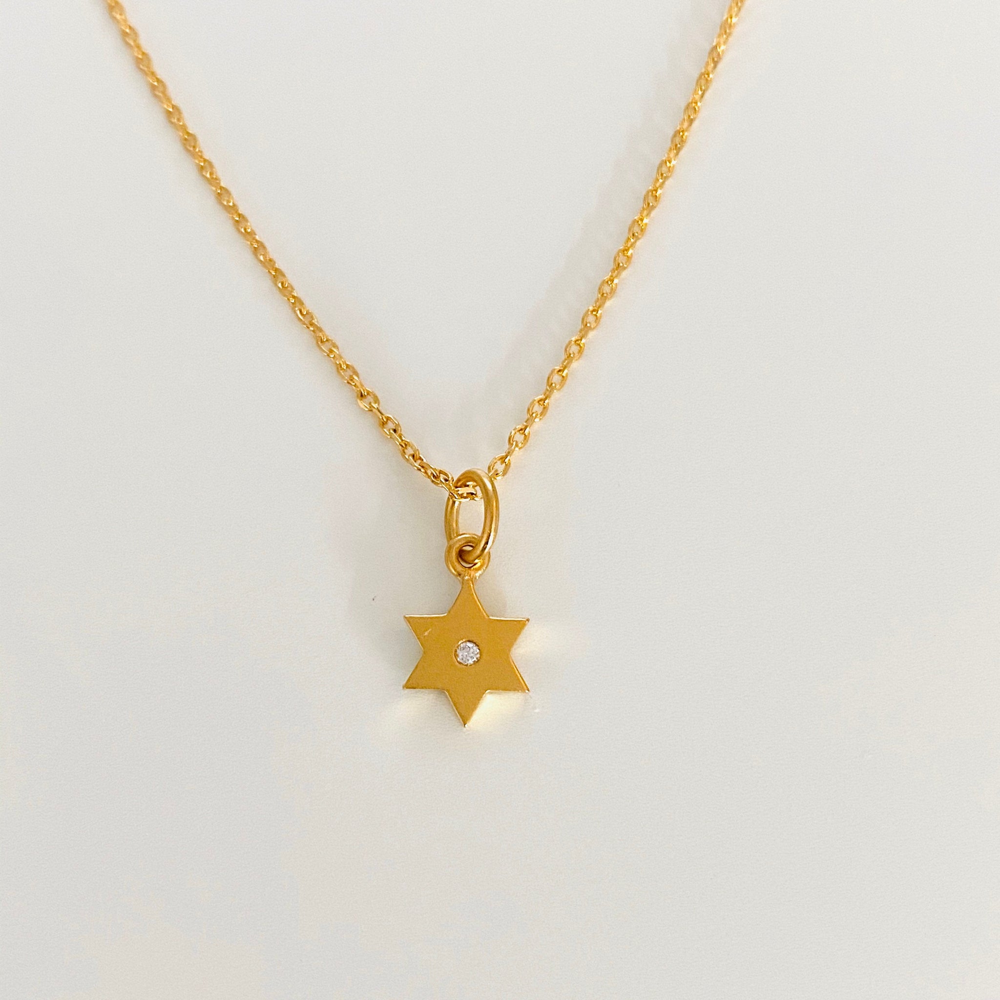 David star necklace