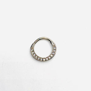 CZ clicker ring