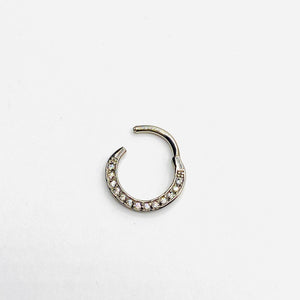 CZ clicker ring