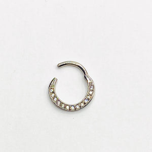 CZ clicker ring