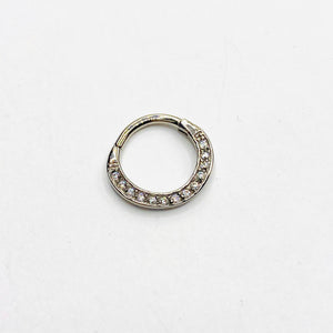 CZ clicker ring