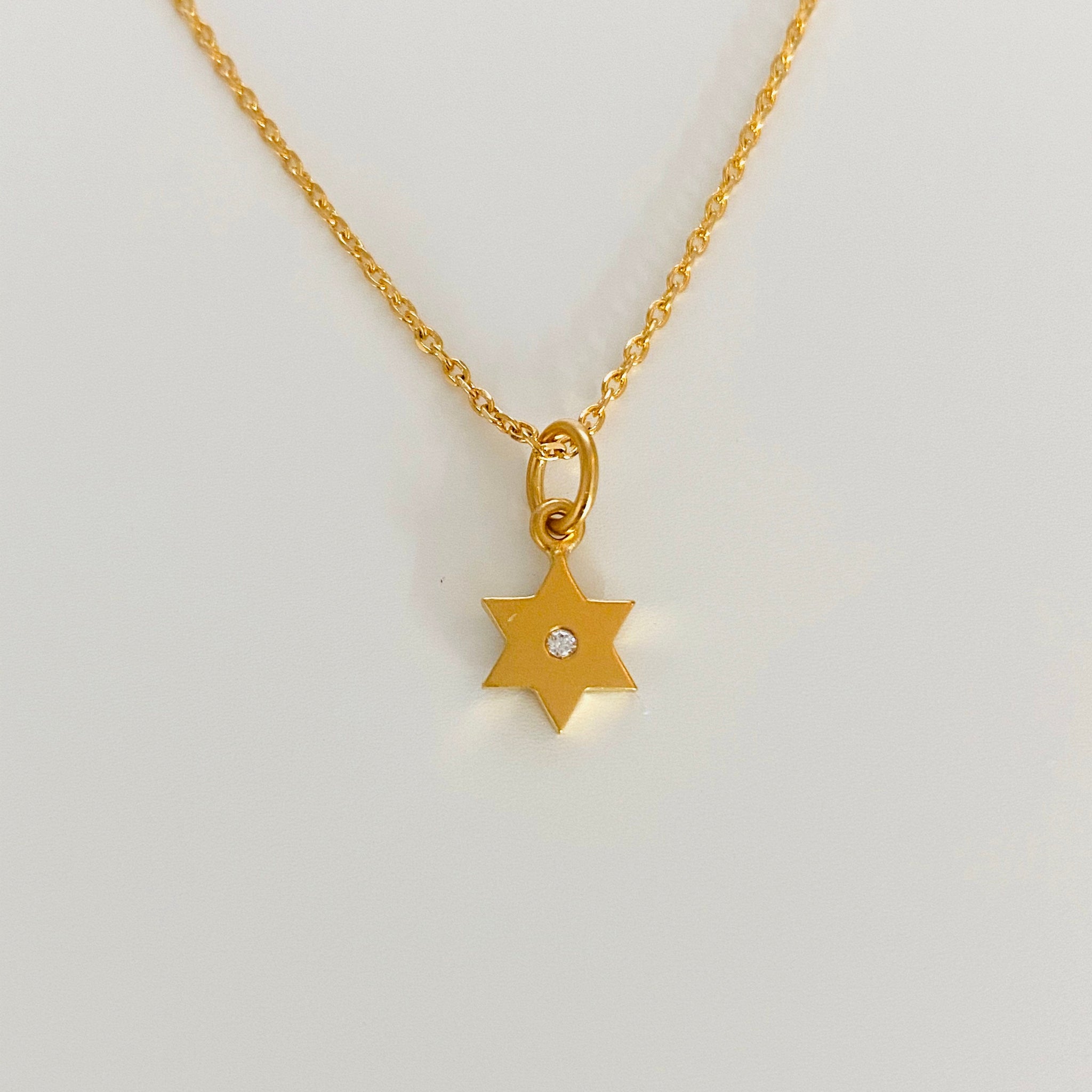 David star necklace