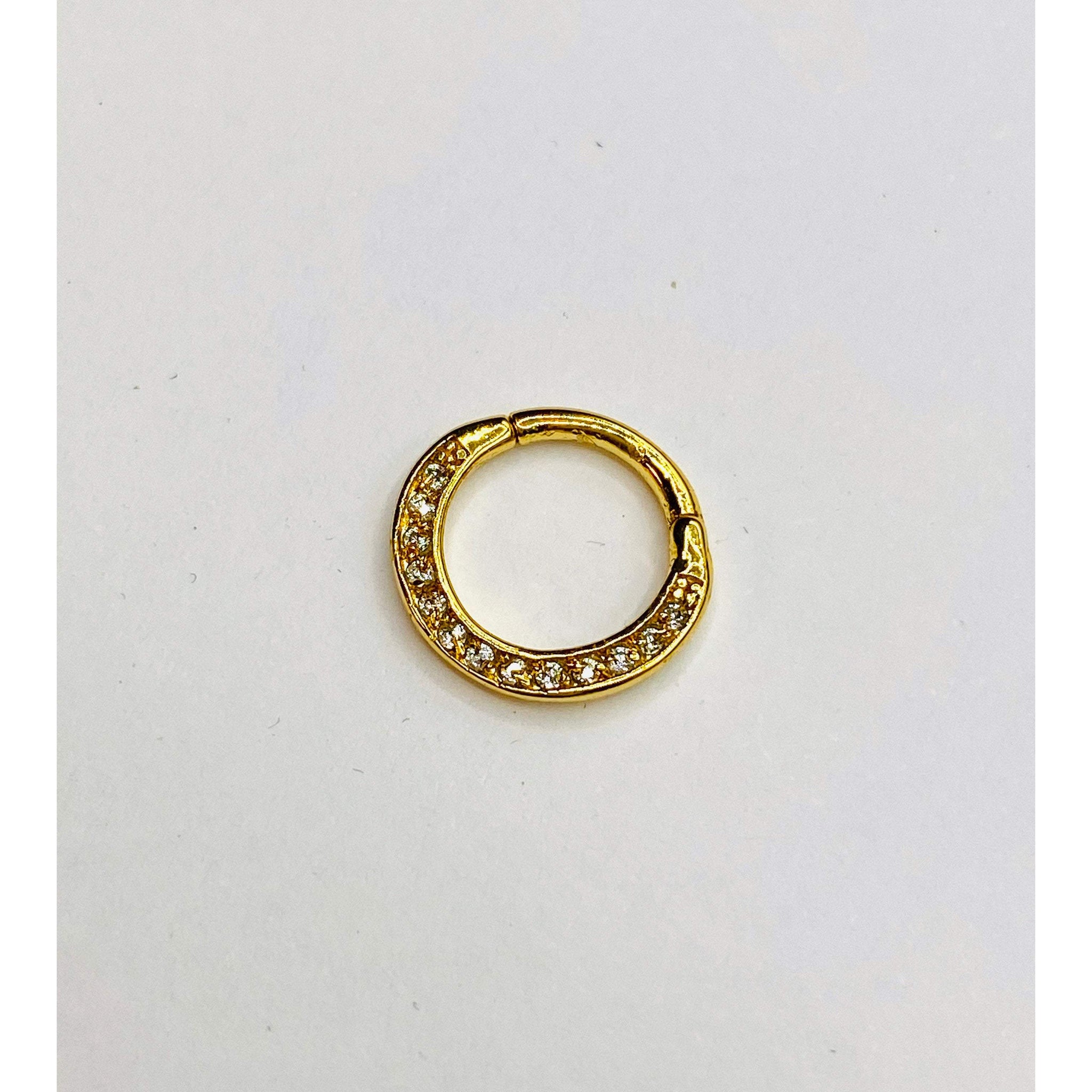 CZ clicker ring