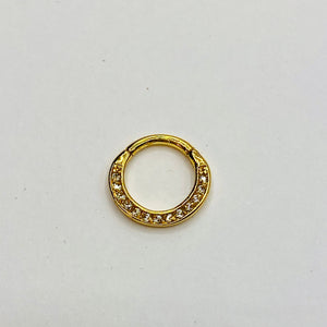 CZ clicker ring