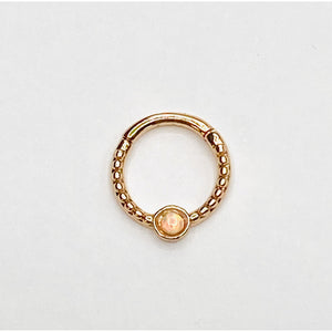 Opal septum jewellery