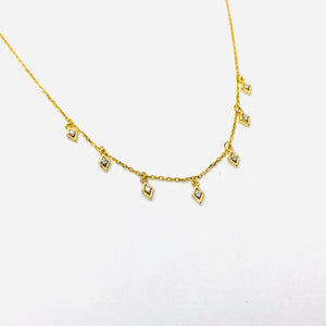 Charm CZ necklace