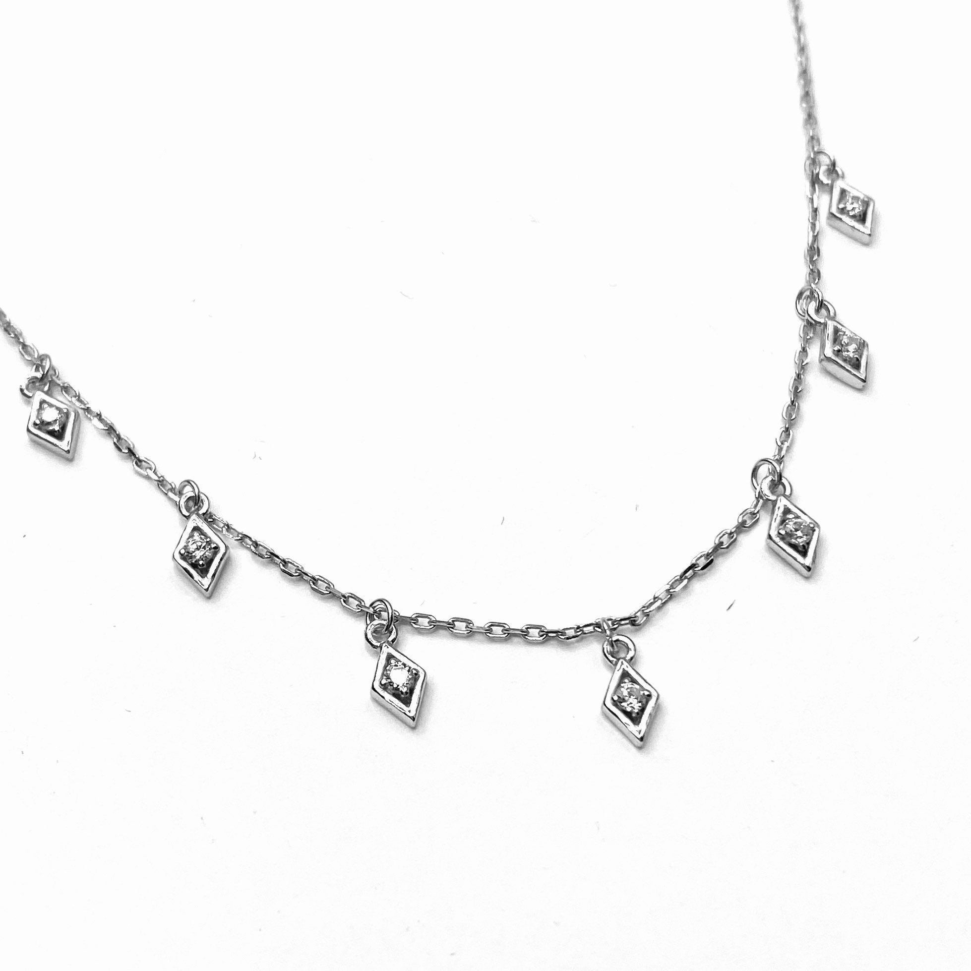 Charm CZ necklace