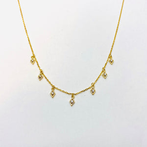 Charm CZ necklace