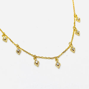Charm CZ necklace
