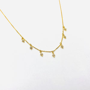 Charm CZ necklace