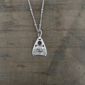 Third eye moon Ouija, silver star necklace Ouija