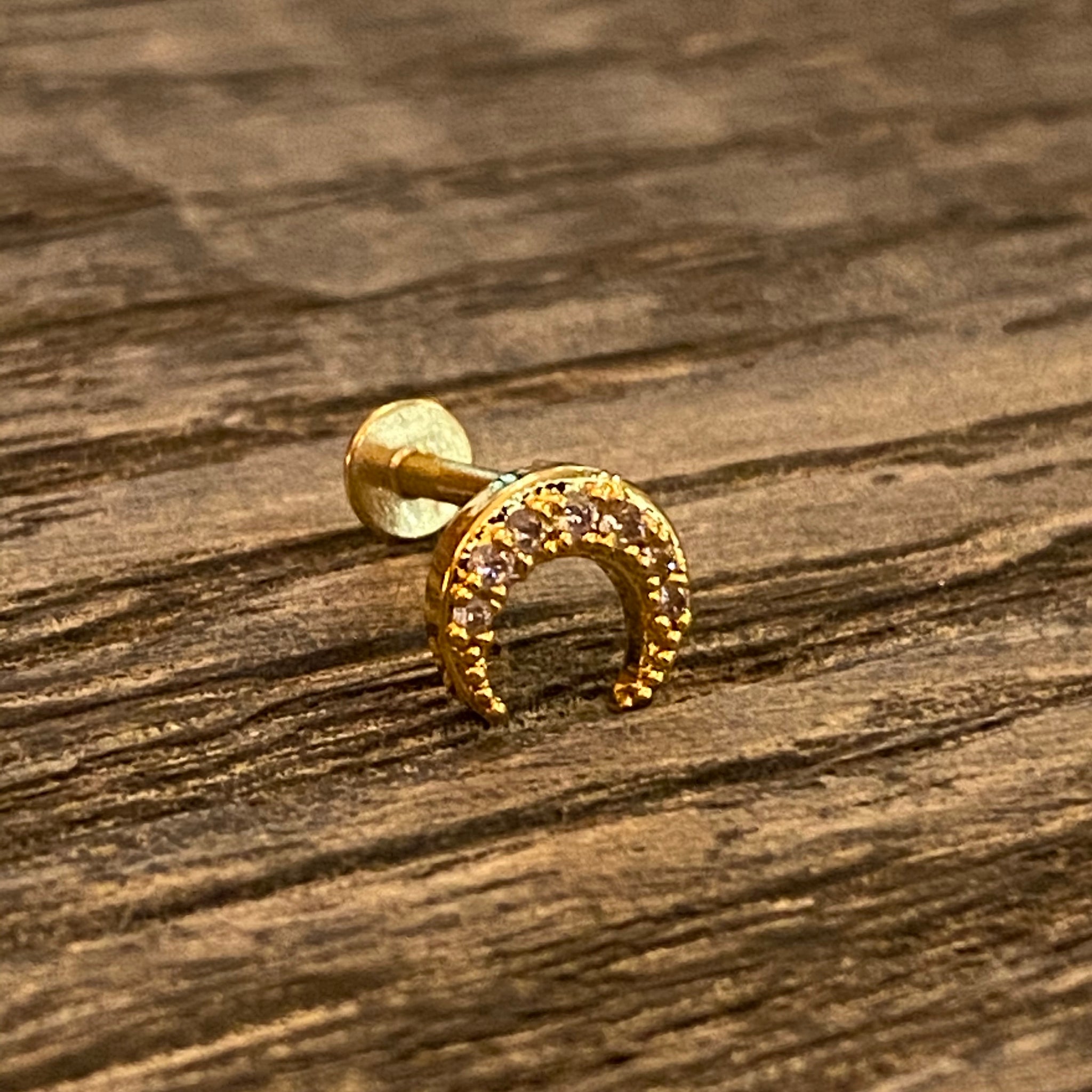Moon Labret/ Cartilage/ Helix