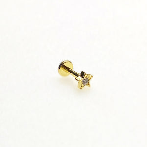 Tiny star labret/ helix/ cartilage
