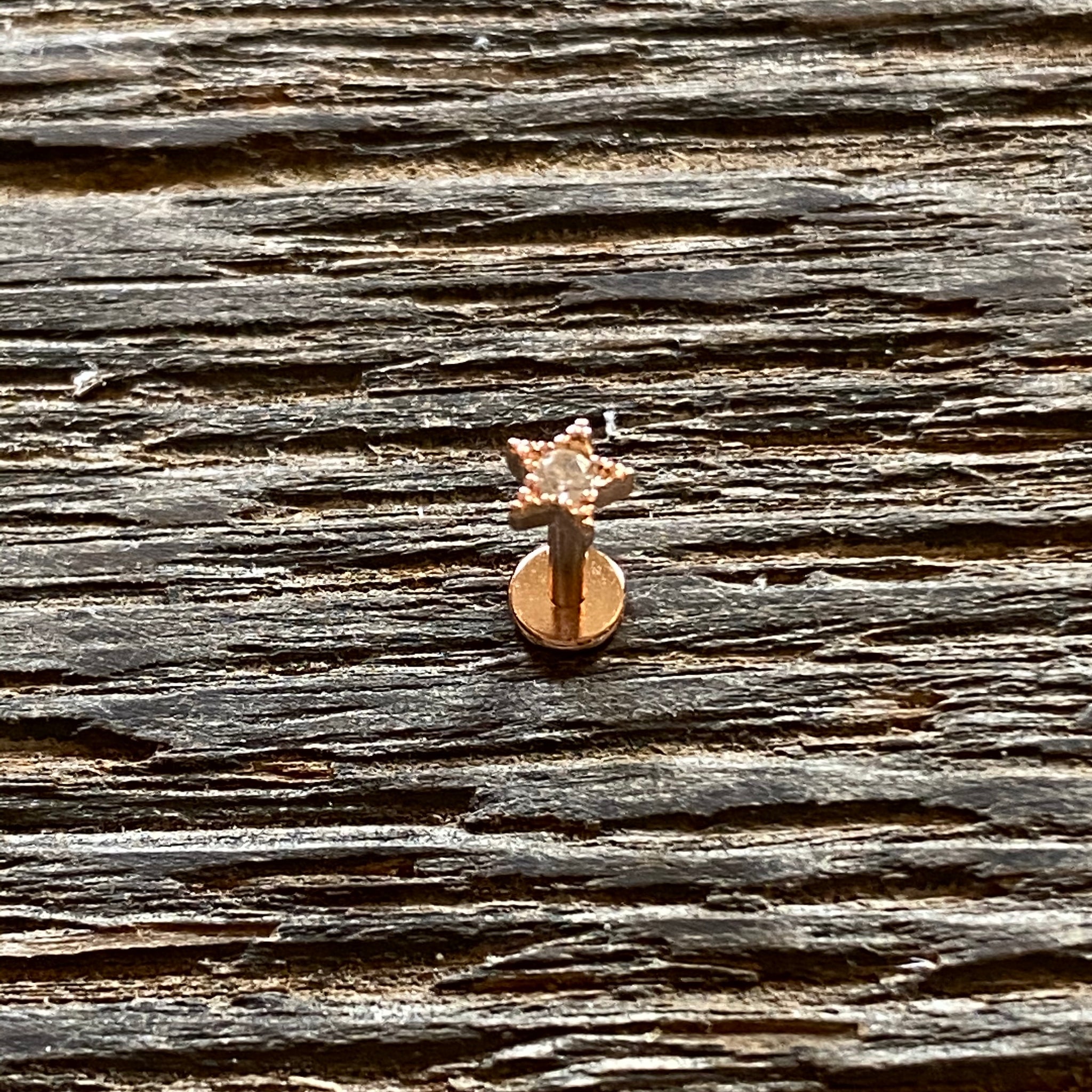 Tiny star labret/ helix/ cartilage